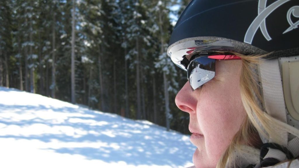 Stijlvolle skibril voor vrouwen met anti-fog lenzen, essentieel accessoire voor skiën en snowboarden met UV-bescherming